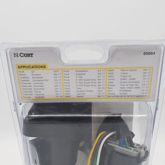 CURT 55664 Dual-Output 6 & 4 Way Connector USCAR - Picture 6 of 7